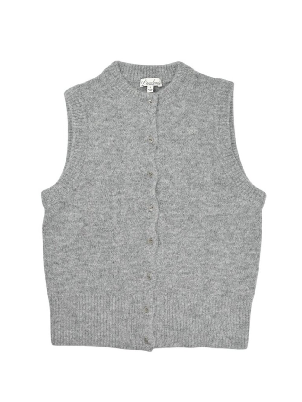 L'Academie Krysten Sweater in Heather Grey